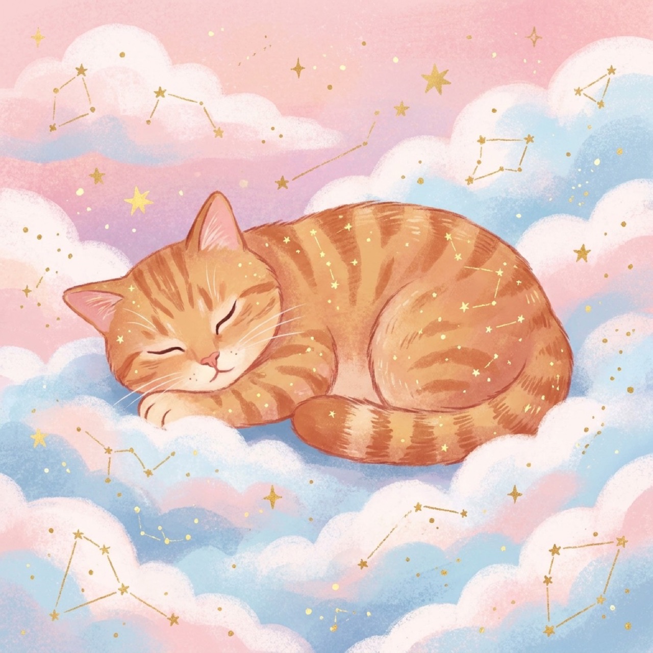 anam 生成的治愈系插画作品